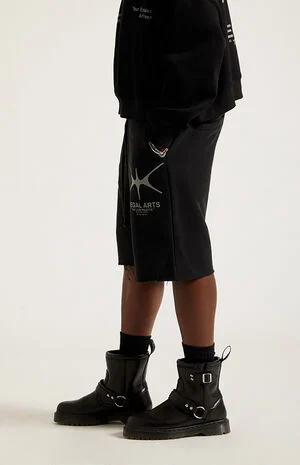 Regal Arts Fleece Baggy Sweat Shorts image number 4