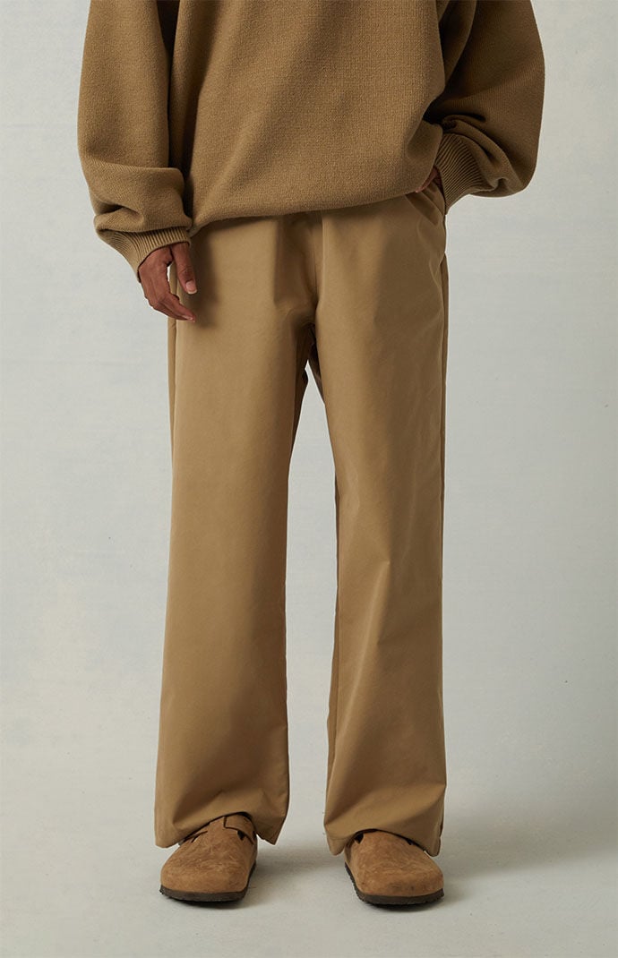 Fear of God Essentials Oak Relaxed Trousers | PacSun