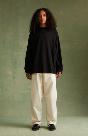 Jet Black Long Sleeve T-Shirt image number 5