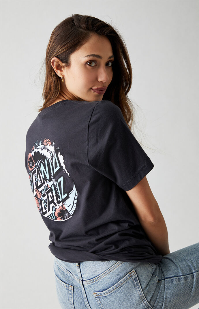 Wave Dot Splice T-Shirt