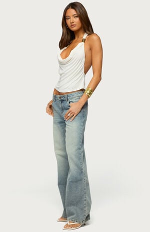 Georginia Cowl Neck Top image number 5
