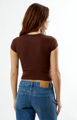 Best Day Pointelle T-Shirt Best Day Pointelle T-Shirt image number 5
