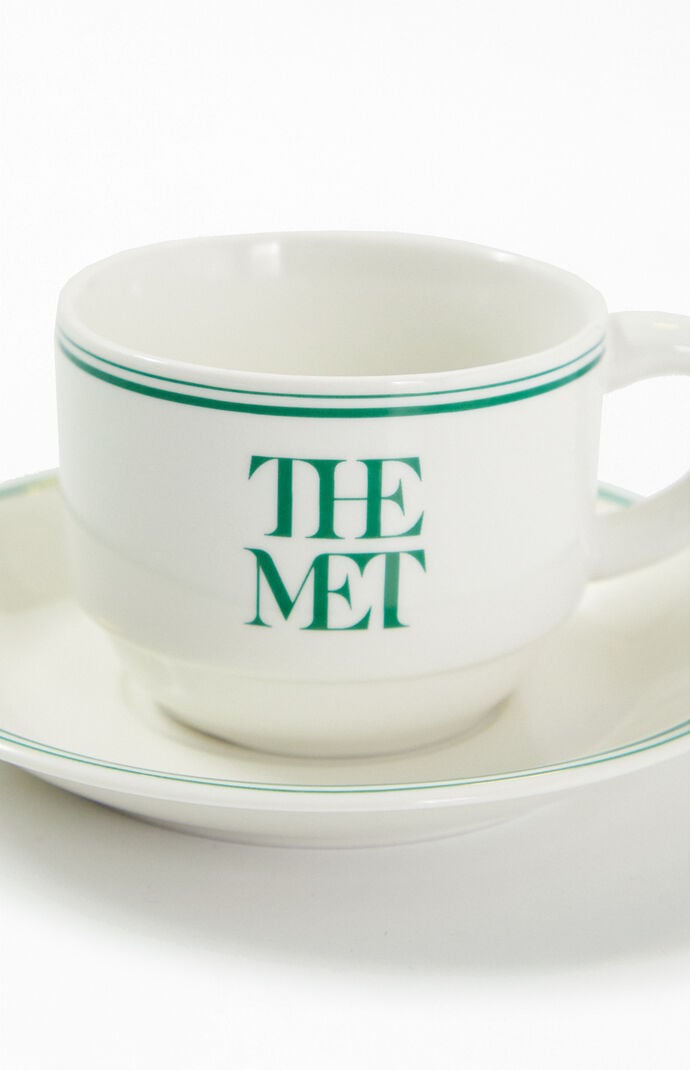 The Met Cafe Espresso Cup & Saucer Set