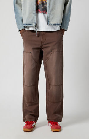 Brown Baggy Carpenter pants image number 1