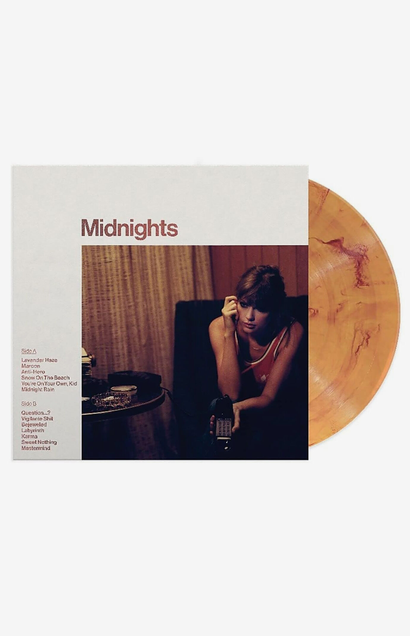Taylor Swift Midnights (Blood Moon Edition) Vinyl Record