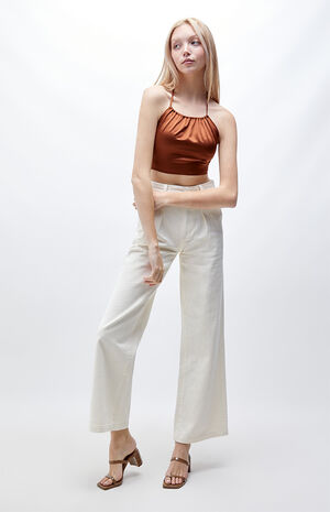 Dainty Chain Halter Top image number 4