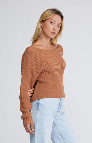 A Fall Date Pullover Sweater image number 3
