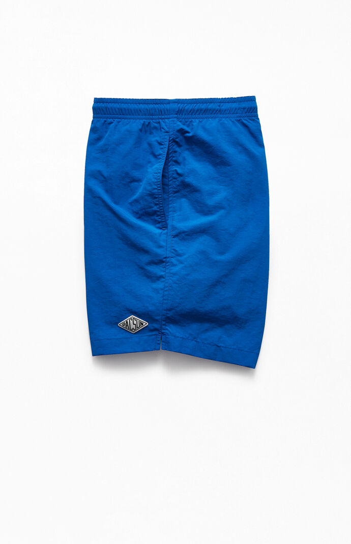 Nautical Blue 17" Swim Trunks