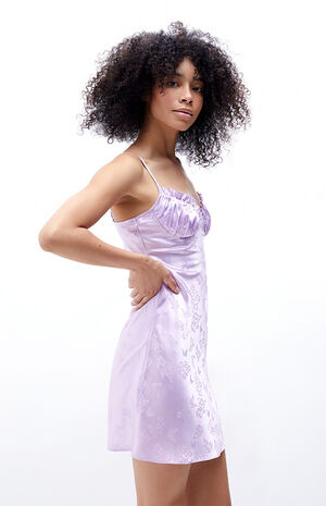 Ruched Bustier Slip Dress image number 2