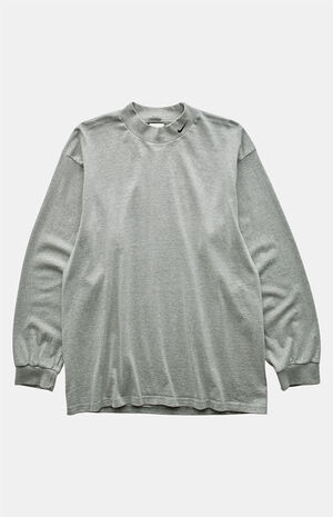 Heather Grey 2000s Nike Crew Neck Sweatshirt image number 1