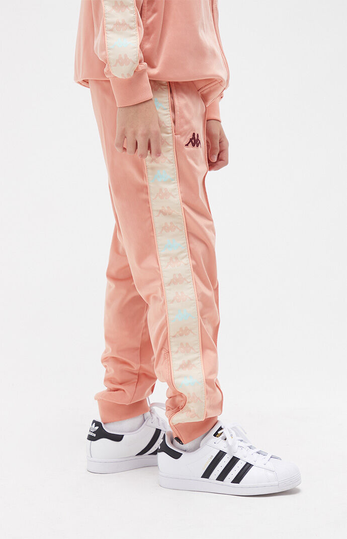 Kappa pink sales track pants