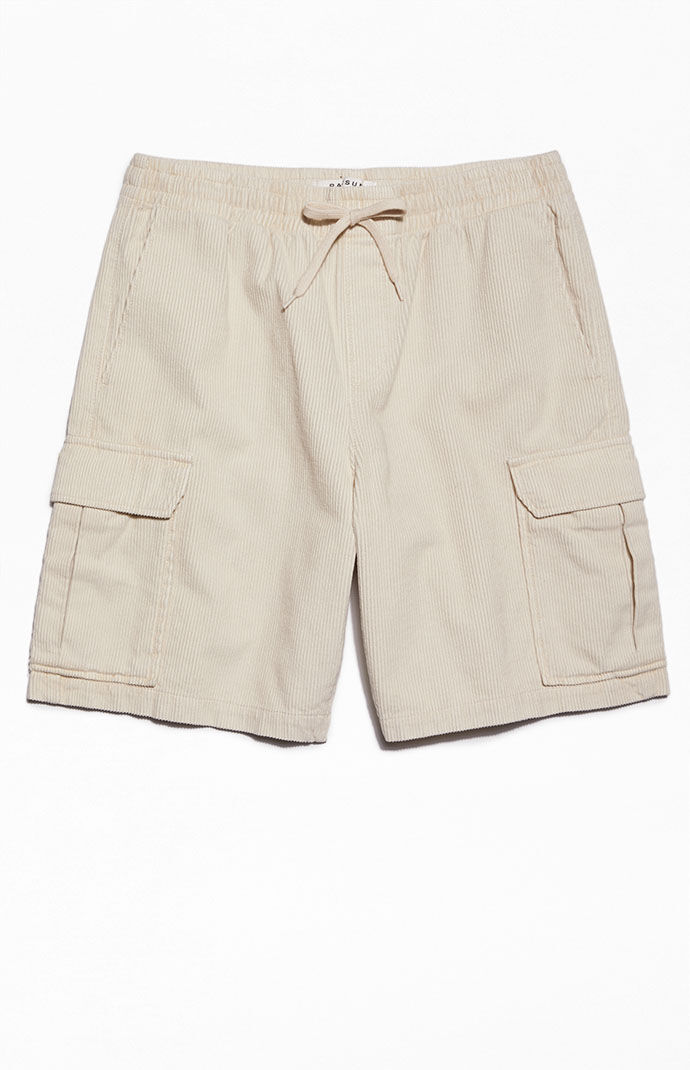 Mens cream cargo shorts online