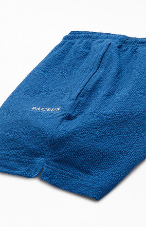 Sail Seersucker 4.5" Swim Trunks image number 4