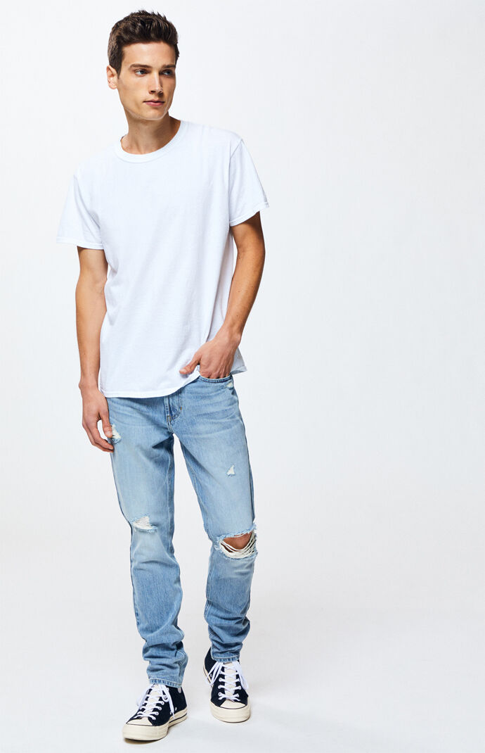 Medium Ripped Skinny Jeans