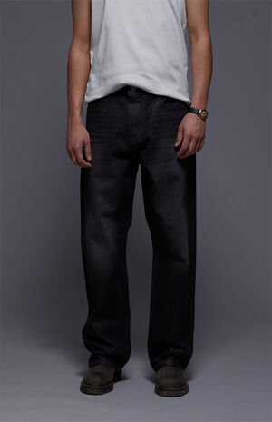 by Pacsun Dylan Baggy Jeans Black Shine image number 1