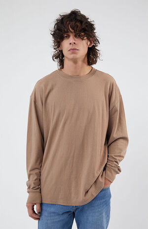 Bark Loch Long Sleeve Oversized Boxy T-Shirt image number 1