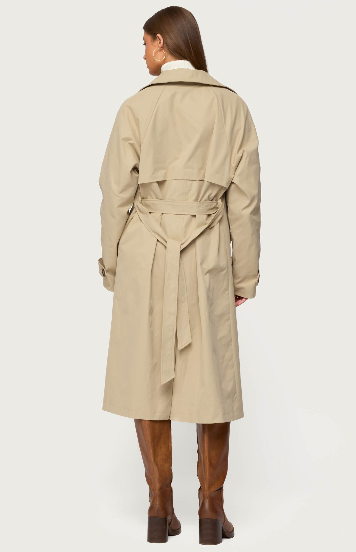 Edikted Amur Maxi Trench Coat