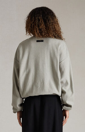 Women's Seal Reverse Fleece Half Zip Mock Neck Sweatshirt image number 4