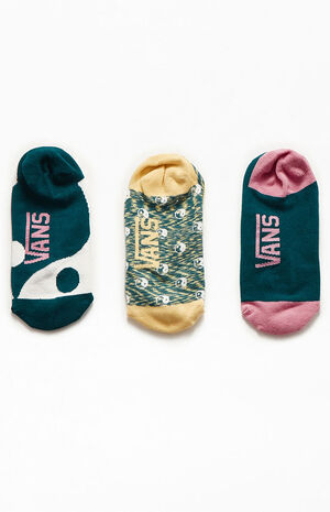 3 Pack Off The Wall Peace Canoodle Socks image number 2