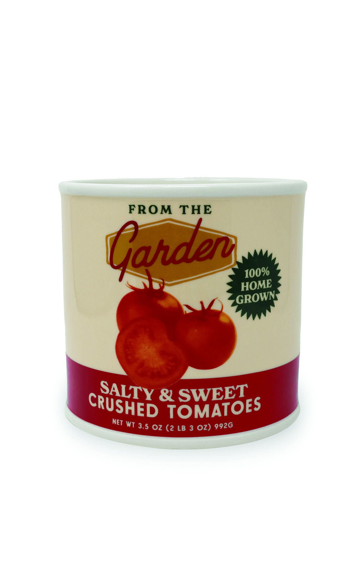 ban.do Tomato Can Ceramic Planter