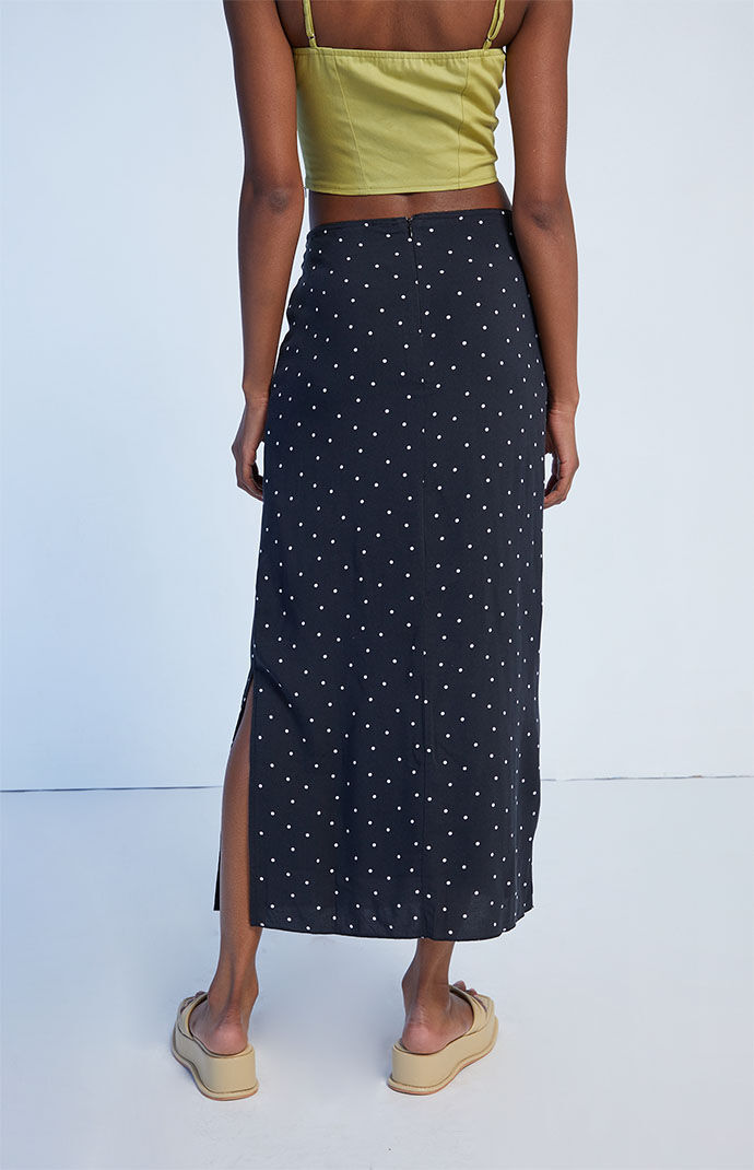【Loulouseoul】25ss Heart Dot Midi Skirt Lulu Skirt – Heartloom