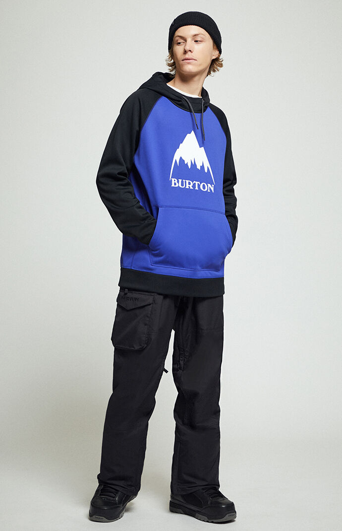 Purple Crown Bonded Pullover Hoodie