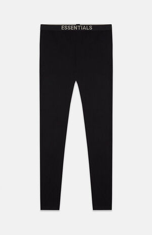 Essentials Black Lounge Pants image number 5