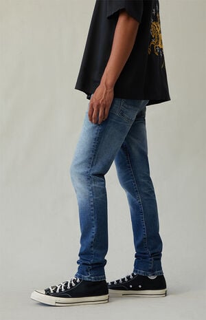 Bryce Stacked Skinny Jeans Stretch Medium Indigo image number 2