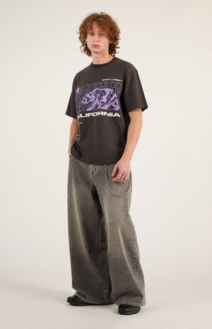 Ryder Chain Ultra Baggy Jeans Gray Ryder Chain Ultra Baggy Jeans Gray image number 1