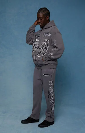 Untamed Fleece Straight Leg Sweatpants image number 1