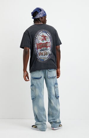 Dylan Baggy Jeans Cargo Light Blue image number 2