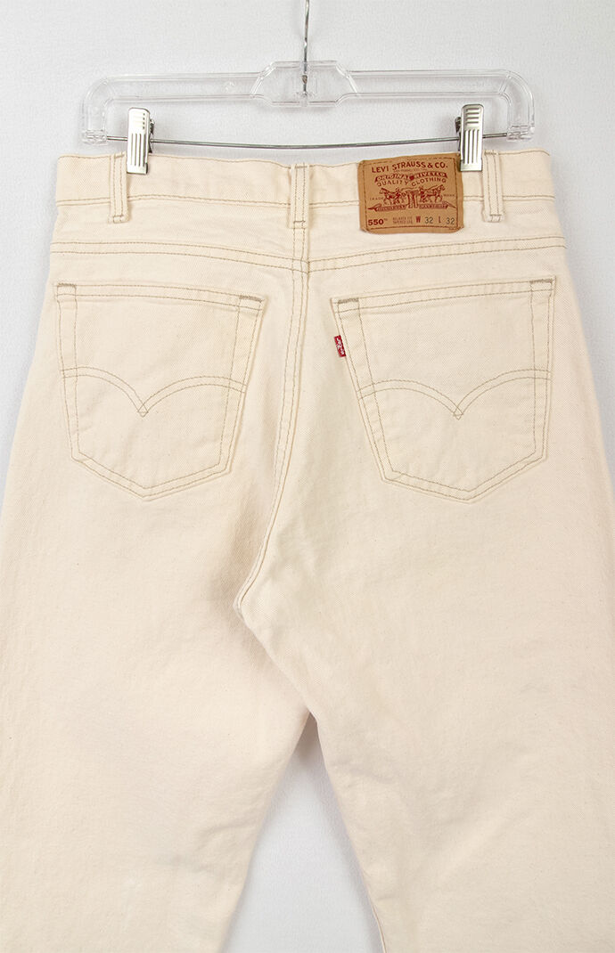 Upcycled Levi's 550 Tapered Leg Jeans