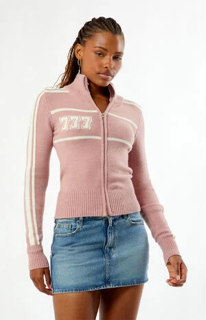 777 Zip Up Sweater image number 1