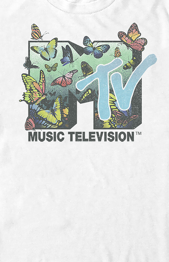 MTV Butterfly Logo T-Shirt