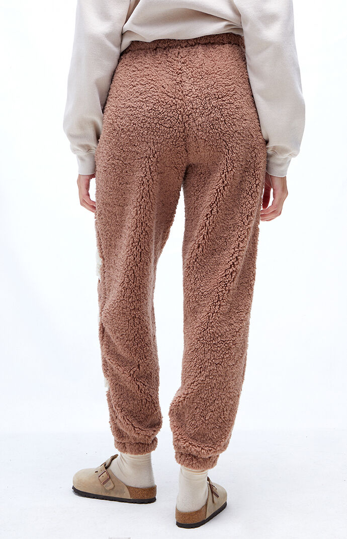 teddy sweat pants