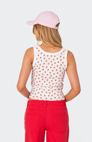 Berry Cool Printed Tank Top image number 5