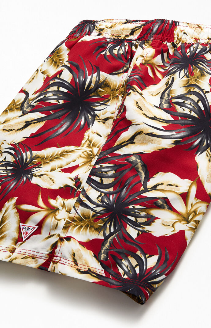 Printed 16" Swim Trunks