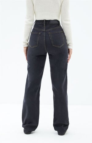 '90s Boyfriend Jeans Black image number 4