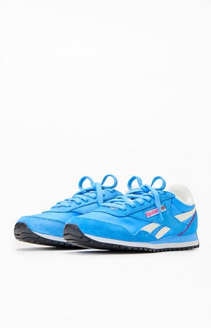 Women's Blue Classic AZ Sneakers image number 2