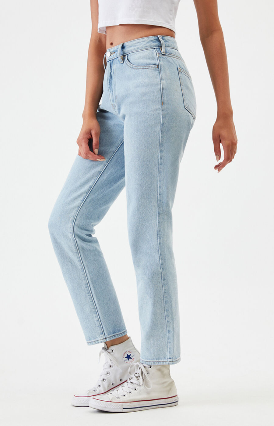 PacSun Light Mom Jeans PacSun