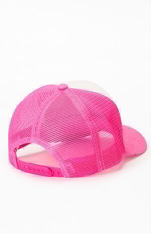 Pink Aura Trucker Hat image number 2