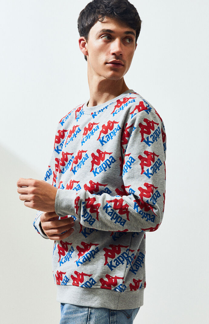 kappa crew neck sweater
