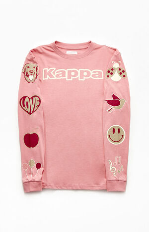 I nåde af faktum svælg Kappa Red Logo Simbola Long Sleeve T-Shirt | PacSun