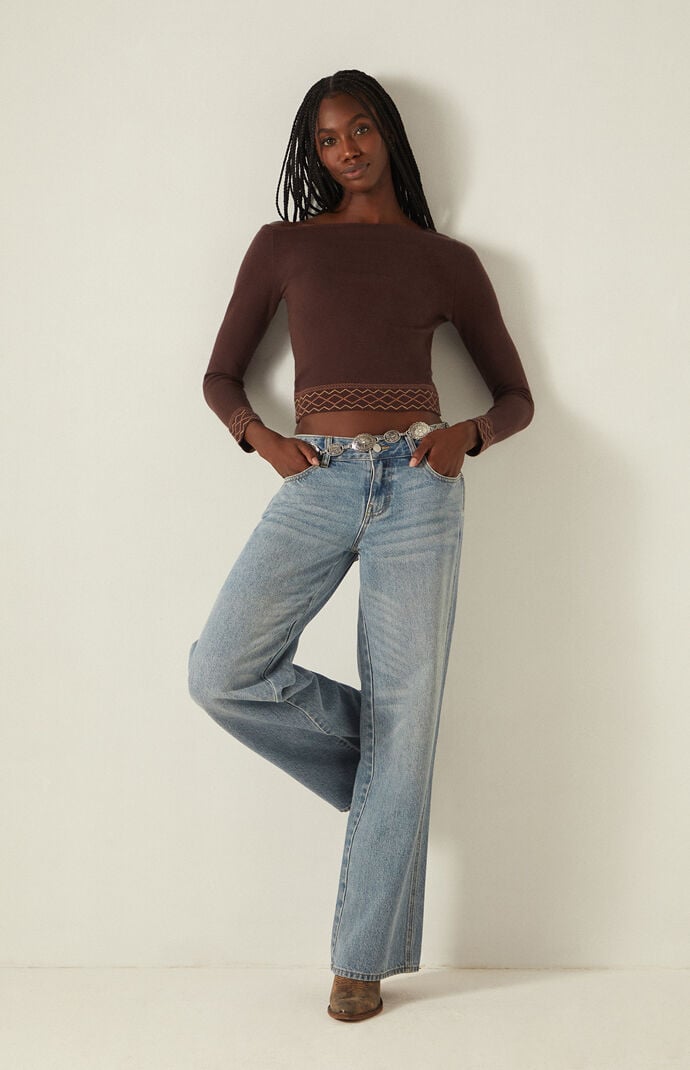 Your Favorite Clarity Off-The-Shoulder Sweater | PacSun