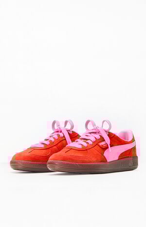 Women's Red Palermo Sneakers image number 2
