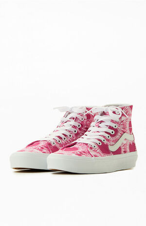 Pink Sk8-Hi Tapered Sneakers image number 2