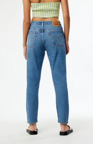 Blue It's True 501 Skinny Jeans image number 4