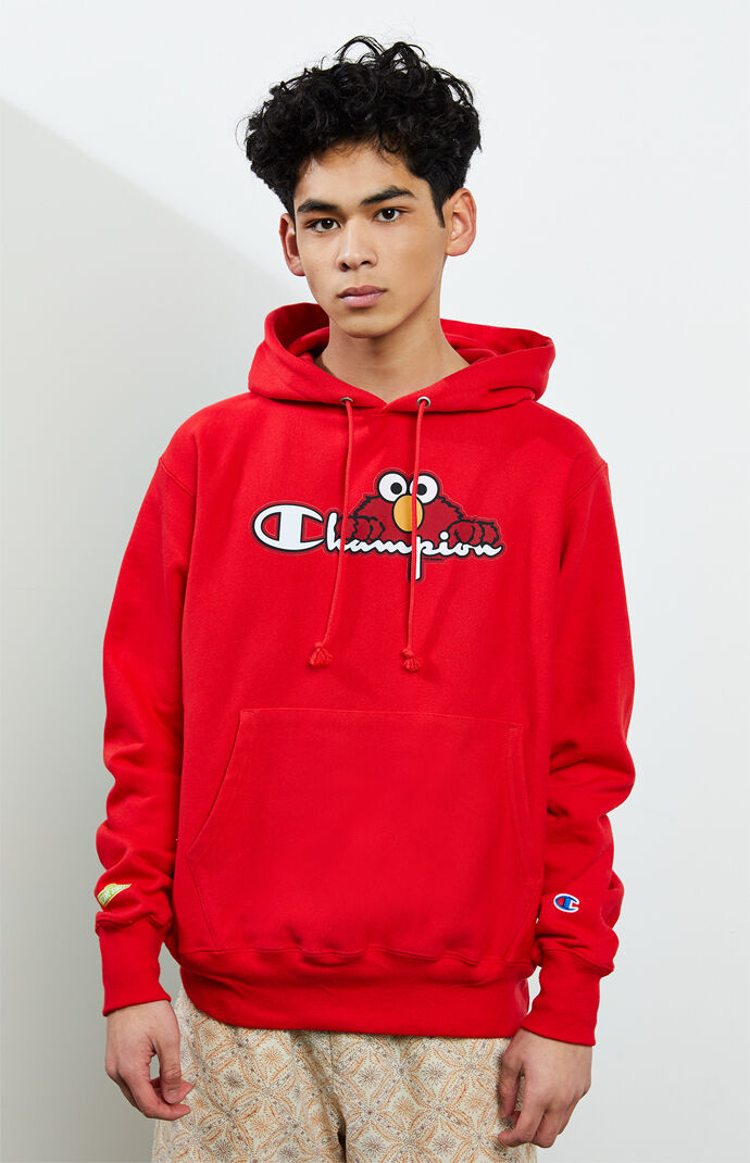  Champion  x Sesame Street Elmo  Hoodie at PacSun com