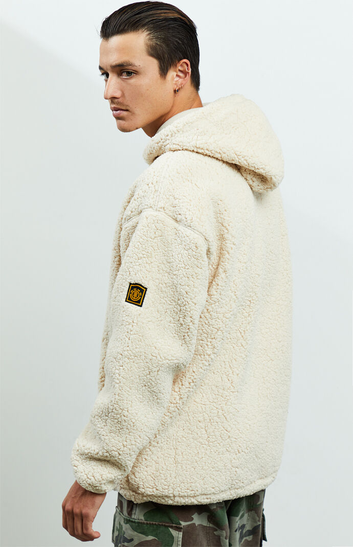 Big Sherling Sherpa Quarter Zip Hoodie