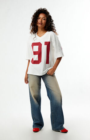 Stanford Cardinal Football Oversized T-Shirt image number 4